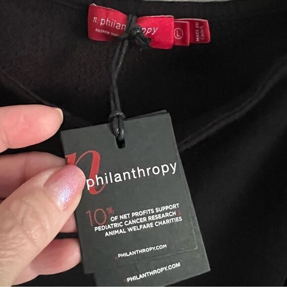 Anthropologie black summer tank dress w/ pockets cotton stretch NWT M/L - Picture 13 of 16